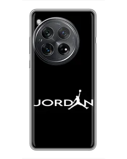 Чехол для Xiaomi Redmi K80 Pro с картинкой «Jordan White Logo»