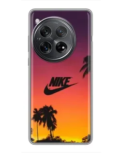 Чехол для Xiaomi Redmi K80 Pro с картинкой «Nike на закате солнца»