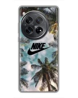 Чохол для Xiaomi Redmi K80 Pro з картинкою «Тропічний принт Nike»