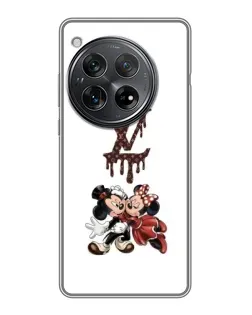 Чехол для Xiaomi Redmi K80 Pro с картинкой «LV и Микки Маус»