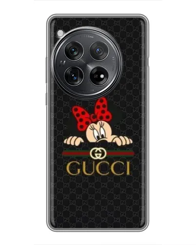 Чехол для Xiaomi Redmi K80 Pro с картинкой «Минни Маус Gucci — черный» Чехол для Xiaomi Redmi K80 Pro с картинкой «Минни Маус Gucci — черный»
