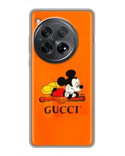 Чохол для Xiaomi Redmi K80 Pro з картинкою «Міккі Маус Gucci — помаранч» Чохол для Xiaomi Redmi K80 Pro з картинкою «Міккі Маус Gucci — помаранч»