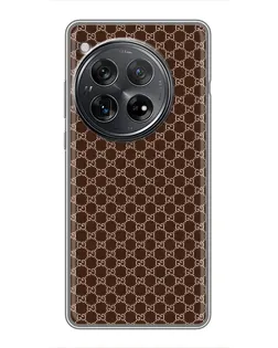 Чохол для Xiaomi Redmi K80 Pro з картинкою «Gucci — шоколадна сітка» Чохол для Xiaomi Redmi K80 Pro з картинкою «Gucci — шоколадна сітка»