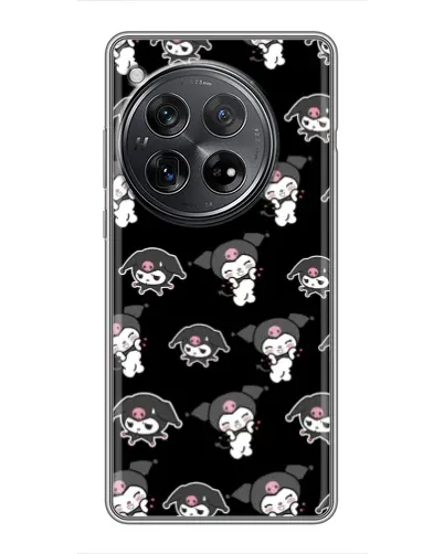 Чехол для Xiaomi Redmi K80 Pro с картинкой «Черный паттерн Kuromi» Чехол для Xiaomi Redmi K80 Pro с картинкой «Черный паттерн Kuromi»
