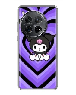 Чехол для Xiaomi Redmi K80 Pro с картинкой «Kuromi и фиолетовые сердца» Чехол для Xiaomi Redmi K80 Pro с картинкой «Kuromi и фиолетовые сердца»