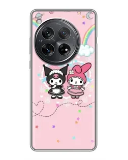 Чехол для Xiaomi Redmi K80 Pro с картинкой «My Melody и Kuromi» Чехол для Xiaomi Redmi K80 Pro с картинкой «My Melody и Kuromi»