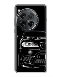 Чехол для Xiaomi Redmi K80 Pro с картинкой «Темный силуэт BMW»