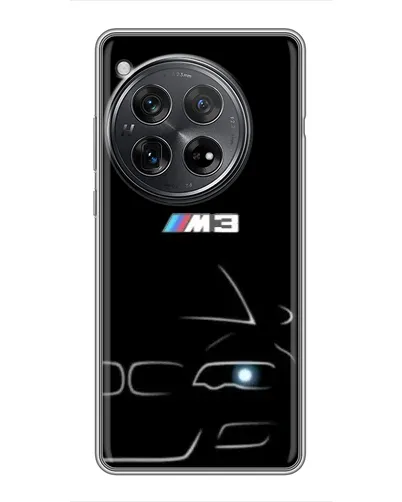 Чехол для Xiaomi Redmi K80 Pro с картинкой «Минималистичный принт BMW M3» Чехол для Xiaomi Redmi K80 Pro с картинкой «Минималистичный принт BMW M3»