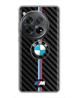 Чехол для Xiaomi Redmi K80 Pro с картинкой «Эмблема BMW и карбон»