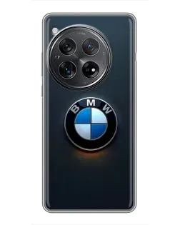 Чехол для Xiaomi Redmi K80 Pro с картинкой «Логотип BMW — минимализм»
