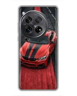 Чехол для Xiaomi Redmi K80 Pro с картинкой «BMW на красной дорожке»