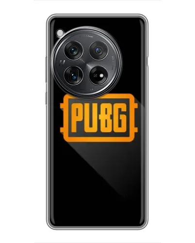 Чехол для Xiaomi Redmi K80 Pro с картинкой «PUBG — рамка лого» Чехол для Xiaomi Redmi K80 Pro с картинкой «PUBG — рамка лого»