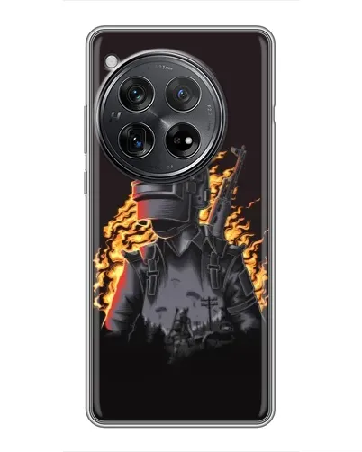 Чехол для Xiaomi Redmi K80 Pro с картинкой «PUBG — огненный силуэт» Чехол для Xiaomi Redmi K80 Pro с картинкой «PUBG — огненный силуэт»
