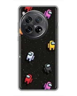 Чехол для Xiaomi Redmi K80 Pro с картинкой «Космический паттерн Among Us»