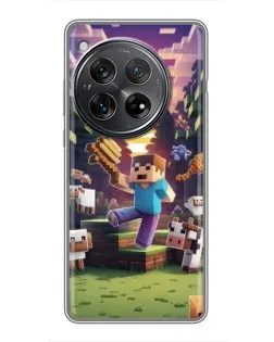 Чехол для Xiaomi Redmi K80 Pro с картинкой «Стив на ферме» Чехол для Xiaomi Redmi K80 Pro с картинкой «Стив на ферме»