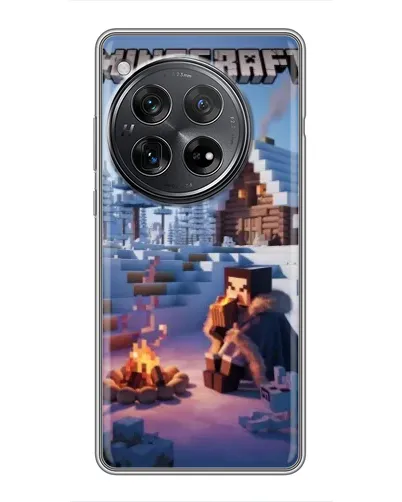 Чехол для Xiaomi Redmi K80 Pro с картинкой «Зимний Minecraft» Чехол для Xiaomi Redmi K80 Pro с картинкой «Зимний Minecraft»