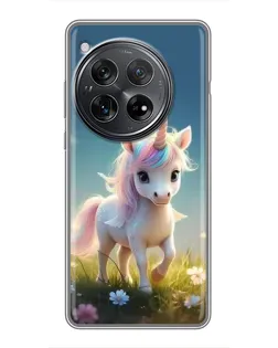 Чехол для Xiaomi Redmi K80 Pro с картинкой «Единорог на поляне» Чехол для Xiaomi Redmi K80 Pro с картинкой «Единорог на поляне»