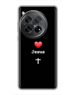 Чехол для Xiaomi Redmi K80 Pro с картинкой «Сердце - Jesus» Чехол для Xiaomi Redmi K80 Pro с картинкой «Сердце - Jesus»