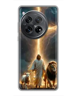 Чехол для Xiaomi Redmi K80 Pro с картинкой «Лев Иуды и Свет» Чехол для Xiaomi Redmi K80 Pro с картинкой «Лев Иуды и Свет»