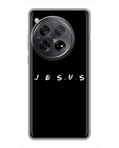 Чехол для Xiaomi Redmi K80 Pro с картинкой «Точки веры J.E.S.U.S.»