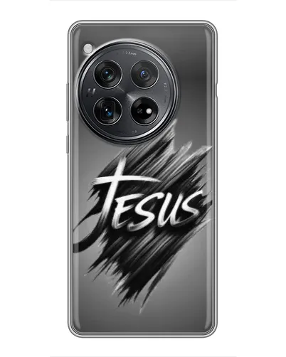 Чехол для Xiaomi Redmi K80 Pro с картинкой «Надпись Jesus Graffiti»