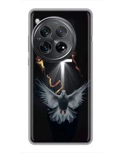 Чехол для Xiaomi Redmi K80 Pro с картинкой «Голубь и Свет» Чехол для Xiaomi Redmi K80 Pro с картинкой «Голубь и Свет»