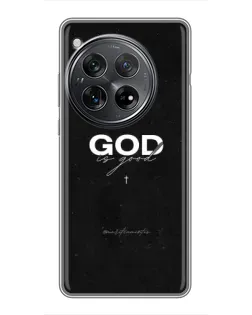 Чехол для Xiaomi Redmi K80 Pro с картинкой «GOD — Бог над всем» Чехол для Xiaomi Redmi K80 Pro с картинкой «GOD — Бог над всем»