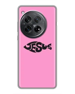 Чехол для Xiaomi Redmi K80 Pro с картинкой «Розовый символ Jesus» Чехол для Xiaomi Redmi K80 Pro с картинкой «Розовый символ Jesus»
