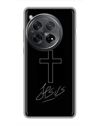 Чехол для Xiaomi Redmi K80 Pro с картинкой «Графический крест Jesus» Чехол для Xiaomi Redmi K80 Pro с картинкой «Графический крест Jesus»