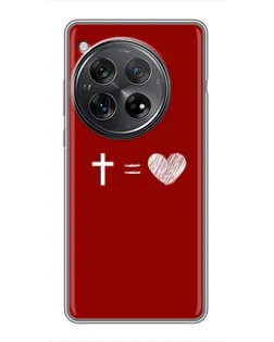 Чехол для Xiaomi Redmi K80 Pro с картинкой «Уравнение любви» Чехол для Xiaomi Redmi K80 Pro с картинкой «Уравнение любви»