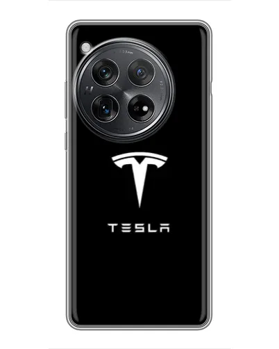 Чехол для Xiaomi Redmi K80 Pro с картинкой «Tesla White Logo» Чехол для Xiaomi Redmi K80 Pro с картинкой «Tesla White Logo»