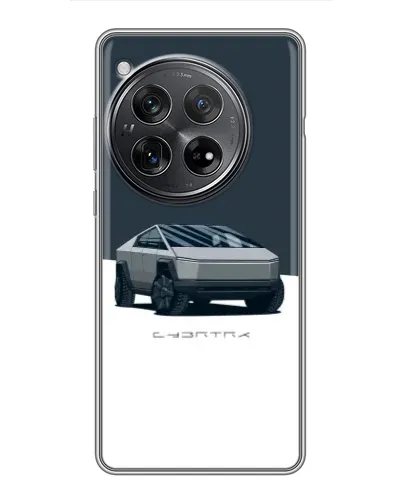 Чехол для Xiaomi Redmi K80 Pro с картинкой «Серебристый Cybertruck Tesla» Чехол для Xiaomi Redmi K80 Pro с картинкой «Серебристый Cybertruck Tesla»