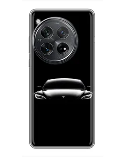Чехол для Xiaomi Redmi K80 Pro с картинкой «Фары Tesla Night»