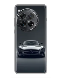 Чехол для Xiaomi Redmi K80 Pro с картинкой «Mercedes на черном»