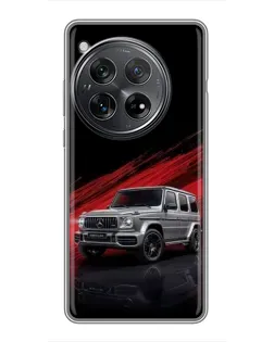 Чехол для Xiaomi Redmi K80 Pro с картинкой «Mercedes G-Class красный»