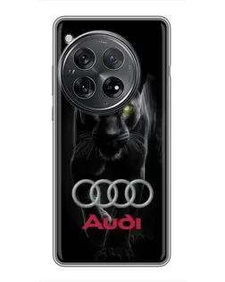 Чехол для Xiaomi Redmi K80 Pro с картинкой «Пантера и Audi»