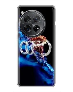 Чехол для Xiaomi Redmi K80 Pro с картинкой «Энергия лого Audi»