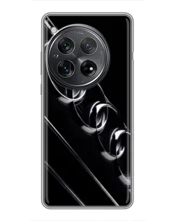Чехол для Xiaomi Redmi K80 Pro с картинкой «Audi — абстрактные кольца»
