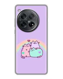 Чехол для Xiaomi Redmi K80 Pro с картинкой «Радужные Пушины»