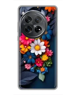 Чехол для Xiaomi Redmi K80 Pro с картинкой «Цветочная феерия»