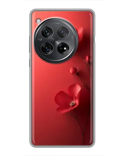 Чехол для Xiaomi Redmi K80 Pro с картинкой «Маковые соцветия»