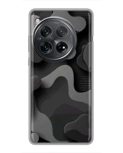 Чохол для Xiaomi Redmi K80 Pro з картинкою «Темний абстрактний камуфляж»