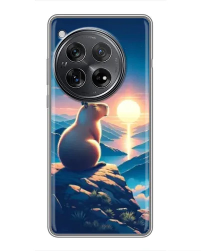 Чехол для Xiaomi Redmi K80 Pro с картинкой «Закат солнца с капибарой» Чехол для Xiaomi Redmi K80 Pro с картинкой «Закат солнца с капибарой»
