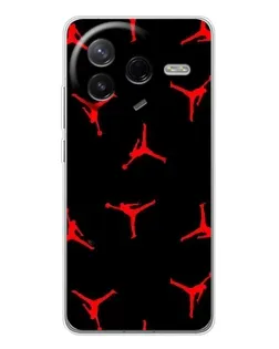 Чехол для Xiaomi Redmi K80 Ultra с картинкой «Jordan Red Pattern» Чехол для Xiaomi Redmi K80 Ultra с картинкой «Jordan Red Pattern»
