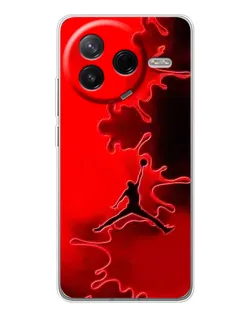 Чехол для Xiaomi Redmi K80 Ultra с картинкой «Jordan Red Smoke»