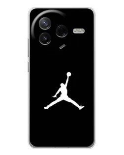 Чехол для Xiaomi Redmi K80 Ultra с картинкой «Jordan Silhouette»