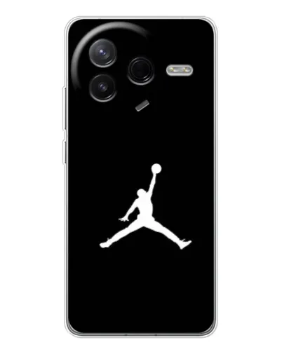 Чехол для Xiaomi Redmi K80 Ultra с картинкой «Jordan Silhouette»