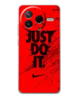 Чехол для Xiaomi Redmi K80 Ultra с картинкой «Nike Just Do It»