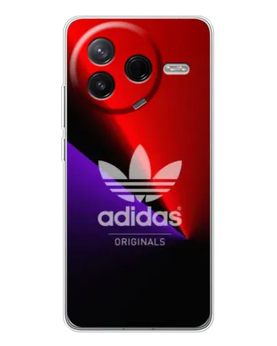 Чехол для Xiaomi Redmi K80 Ultra с картинкой «Adidas Red Neon»