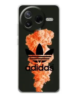 Чехол для Xiaomi Redmi K80 Ultra с картинкой «Adidas Classic White»